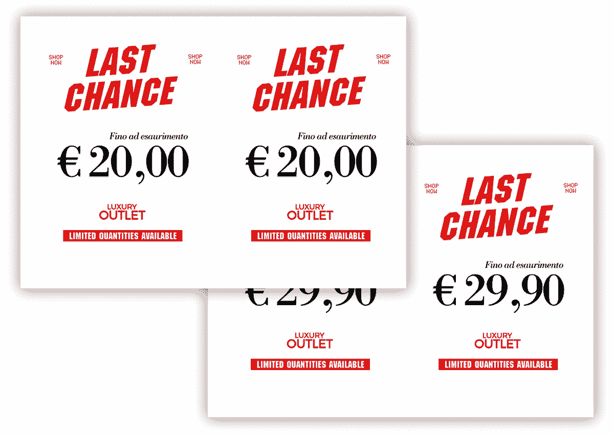 Collezione Last Chance Verticale